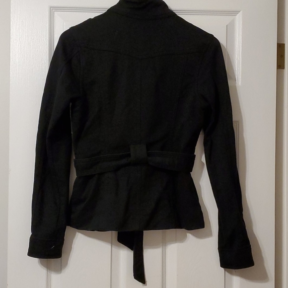 Massimo Supply Co. Black Jacket with Belt - Picture 2 of 4